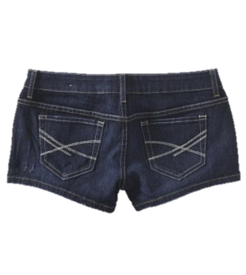 AEROPOSTALE WOMENS JEAN SHORTS SHORTY DENIM COTTON MEDIUM LIGHT COLORED